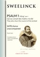 PSALM 1 Part I SATB choral sheet music cover
